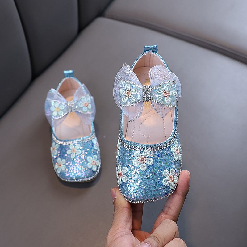 Baby Girl Girl Girl Princess Diamond Single Shoe Shoes Dance Show Shoes_vogvips.com