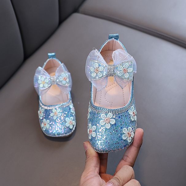 Baby Girl Girl Girl Princess Diamond Single Shoe Shoes Dance Show Shoes_vogvips.com