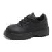 Men's Shoes Four Seasons Lace Up Solid Color Niche Leather Shoes Men's Outdoor Leather Thick Soled Work Shoes Fashionable New Black Big Toed Shoes_vogvips.com