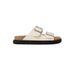 Grape Mom Dezhou Holiday ~ Cowhide Thick Sole Double Buckle Strap Slippers For Women Summer Outdoor San_vogvips.com