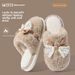 Cotton Slippers Women's Autumn And Winter 2025 New Indoor Home Non-slip Soft Bottom Plush Warm Confinement Cotton Drag Winter_vogvips.com