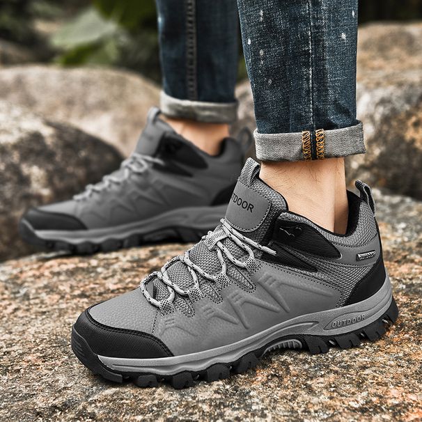 Outdoor Shoes Mountaineering Large Size Men's Shoes Hiking Shoes_vogvips.com