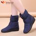Minlang Family One-Piece Dropshipping Winter Cotton Women Snow Short Boots Middle-Aged And Elderly Fleece-Lined_vogvips.com