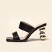 bag Electroplated And High Heels Women S Ladies Shoes Special Shaped Gourd Heel Sandals Customized_vogvips.com