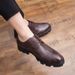 Business Formal Korean Crocodile Pattern Lace-up Leather European Style Wedding Banquet Men's Single Shoes_vogvips.com