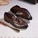 Men’s Shoes Tassel Loafers Leather Cowhide Pointed Slip-on Men's Shoes Business Casual Leather Shoes Men's Dress Shoes_vogvips.com