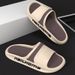 Summer Slippers For Men, Comfortable To Walk On, Suitable For Home And Outdoor Use, Sporty, Trendy, Indoor, Non-slip, Odor-resistant, Couple's_vogvips.com