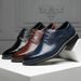 New Classic 45464748 Business Formal Leather Trendy Large Size Pointed Toe Men's Shoes Comfortable_vogvips.com