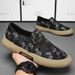 Men's Camouflage Canvas Slip-On Shoes Summer Breathable Sports Casual Old Cloth Shoes_vogvips.com