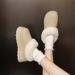 Women's Shoes Plus Size Snow Boots Short Suede Solid Color Warm Snow Boots Short Plush Thick Sole Cotton Shoes_vogvips.com