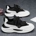 Summer Men's New Breathable Umbrella Cloth Men Korean Style Trendy Versatile Thick Sole Sneakers Casual Dad Shoes_vogvips.com