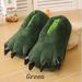 Winter Warm Soft Indoor Floor Slippers Women Men Shoes Paw Funny Animal Christmas Monster Dinosaur Claw Plush Home_vogvips.com