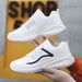 New Mesh Woven Korean Version Versatile And Comfortable Casual Women's Plus Size Sports Shoes 883_vogvips.com
