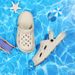 Men's Stylish Beach Sandals Cross Border Popular Versatile Clogs with Thick Soles Breathable EVA Soft Soles And Closed Toe_vogvips.com