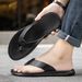 SHLIANG Flip Flops Men Slippers Outdoor Wear-Resistant Non-slip Casual Fashion Breathable Comfortable Water Proof Platform Shoes Summer Y0611_vogvips.com