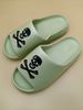 Women's Fashion Slippers Waterproof Non-Slip Thick Sole Wear-Resistant Soft Sole Comfortable Skull Slip-On Slippers_vogvips.com