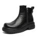 Retro Thick-soled Heightening Tooling Boots Outdoor Recreational Hiking Martin Boots Style Men's Boots_vogvips.com