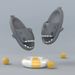 2024 Summer Women Slippers Men Outdoor Beach Non-slip Sandals Adults Indoor Bathroom Shark Slides Kid Thick EVA Flip_vogvips.com