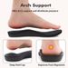 Bebealy New Women Coral Fleece Orthopedic Slippers With Arch Support Velcro Adjustable Open Toe Home Shoes For Plantar Fasciitis_vogvips.com