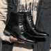 Retro Leather Bag Head Thick Sole Heightening Martin Boots Outdoor Hiking Business Leisure Martin Boots_vogvips.com