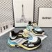 2025 Autumn New Genuine Leather Mesh Thick-Soled Couple Dad With Tight Loose Buckle Sports Casual Shoes Men And Women_vogvips.com