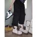 2025 Vintage Thick-Soled Chunky Martin For Women 2025 Autumn New Fashion Versatile British Style Lace-Up Casual Yellow Boots_vogvips.com