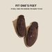 Plus-size Genuine Leather Slip-on Women's Casual Flat With Tassel Buckle, Versatile Soft-soled Comfortable LP Loafers_vogvips.com