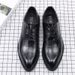 Spring/Summer Leisure Korean Style British Business Dress Black Pointed Leather Men's Fashion Wedding Shoes_vogvips.com