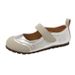 Ballet-style 2025 New Spring-summer Student-style Versatile Soft-soled French Retro Women's Shoes_vogvips.com