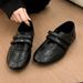 Soft Version~ Everyday Round-toe Shallow White Women's Early Spring Style, Velcro Mary Jane Shoes, Versatile Small_vogvips.com