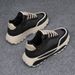 Gump Winter Men’s Shoes:sporty, Thick-soled, Fleece-lined And Extra-thick Leather Casual Work Dad-style Trendy Shoes; Warm Cotton Boots For 2025._vogvips.com