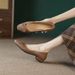 French Style Soft Sole Single Shoes With Bowknot, New Spring And Autumn Shallow Mouth Handmade Flat Square Toe Elegant_vogvips.com