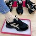 Xiaomanyao Wom's 2024 Spring New Single-Layer Thick-Soled Casual Dad Studt Leather Surface Agan Sports Shoes For_vogvips.com