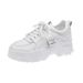 2025 Spring New Korean Version Dad Students' Versatile Sports Shoes, Female Casual Thick Soled Height Increasing Shoes_vogvips.com