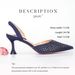 Women’s Shoes women's shoe and bag set square box clutch bag pointed hollow design red sole_vogvips.com
