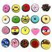 20 Set Cartoon Donut Series Shoes Flower Shoe Buckle Soft Glue Cute Garden Shoe Accessories Accessories_vogvips.com