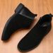 European Warm Series 2025 Autumn Winter New High-top Men's Short Warm Fleece Korean Style Patchwork Casual Versatile Martin Boots Trend_vogvips.com