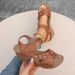 Plus Size Wedge Sandals Women's Summer European And American New Style Hollow Flower Thick Sole One-strap Sandals Beach Women's Sandals_vogvips.com