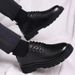 Men's Business Casual Oxford Shoes - Soft Sole Lace-Up Dress Shoes For Spring, Black Slip-Resistant Formal Shoes_vogvips.com