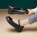 Women's Thick-Soled Flats 2024 Spring And Autumn New Leather Soft Sole Comfortable Casual Versatile Retro Style Mary_vogvips.com
