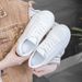 85058 Small Size Thick Sole Height Increase 6cm White For Women 2026 Spring New Genuine Leather Versatile Casual_vogvips.com