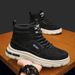 European Warm Series Men's Martin High Top Autumn 2025 New Trend Mid-Top Work Outdoor Wear-Resistant Hiking Boots_vogvips.com