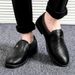 Work Business Korean Slip-On Formal British Style Youth Men's Casual Leather Shoes_vogvips.com