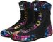 Boxing Shoes For Women, High Traction Boxing Training Shoes Breathable Lace Up Boxer Shoes Lightweight Kickboxing Footwear_vogvips.com