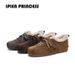 Fleece-Lined German Training Winter 2025 New Retro Flat Warm Thickened Velcro Furry Cotton Shoes For Women_vogvips.com