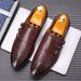 Mens Patent Leather Classic Lace-up Formal Oxford Tuxedo Dress Shoes_vogvips.com