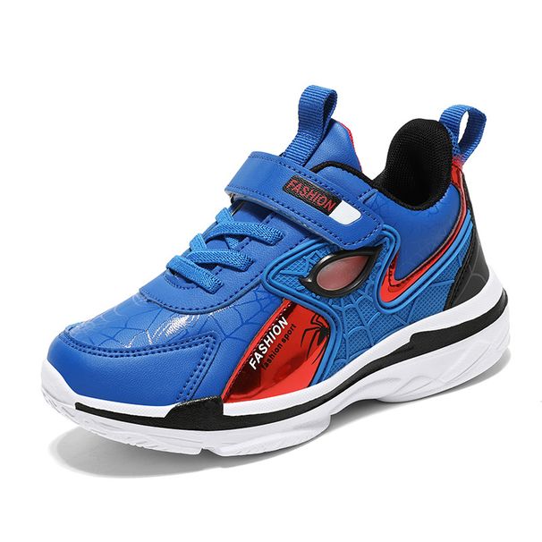Children's Shoes Boy Leather Face Spring And Autumn New Running Wear-resistant Children Elementary School Light Sports Shoes_vogvips.com