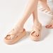 Comwarm Summer For Women Thick Platform Shower Shoes Non-Slip Cross Sandals Female Bath Soft Sole Slides Home Slippers_vogvips.com