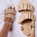 Summer Women's Handmade Flat Slippers European And American Style Pleated Sandals_vogvips.com