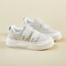 Velcro Little White Shoes Female Students Platform Heightening Shoes Board Shoes Casual Shoes_vogvips.com
